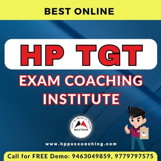 Best Online HP TGT Exam Coaching Institute