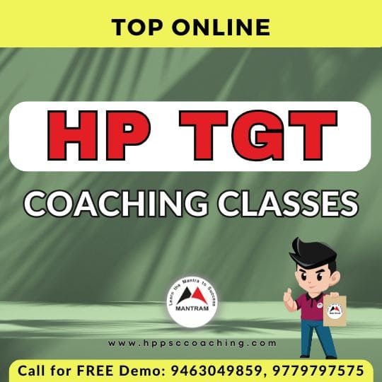 Top Online HP TGT Coaching Classes