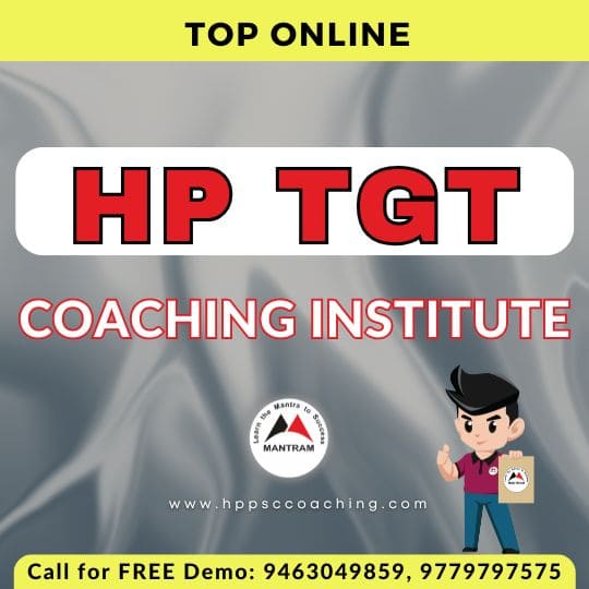 Top Online HP TGT Coaching Institute
