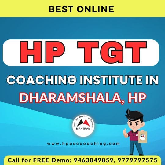 Best Online HP TGT Coaching Institute in Dharamshala HP